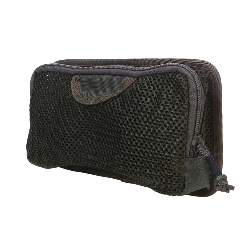 New Tactical Backpack Bag Insert Modular Organizer Hook Fasteners Mesh Pocket Utility Admin Pouch Hunting Nylon Zipper Closure 6