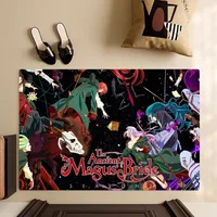 Anime The A-Ancient Magus B-Bride Floor Mat Bedroom Kitchen Door Bath House Super Absorbent Foot Non-slip 2