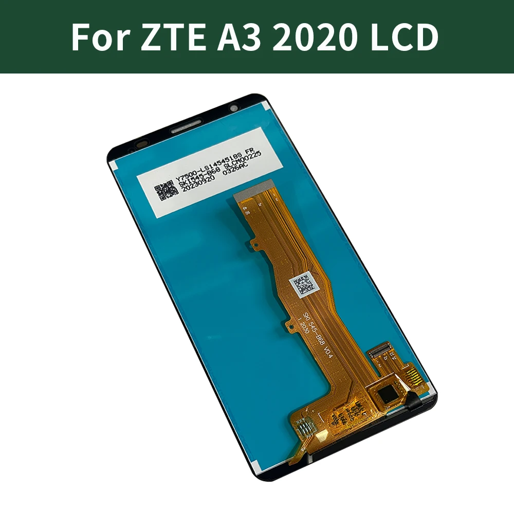 High quality For ZTE Blade A3 2020 Display LCD Touch Screen Digitizer Assembly For ZTE A3 2020 Screen LCD Display