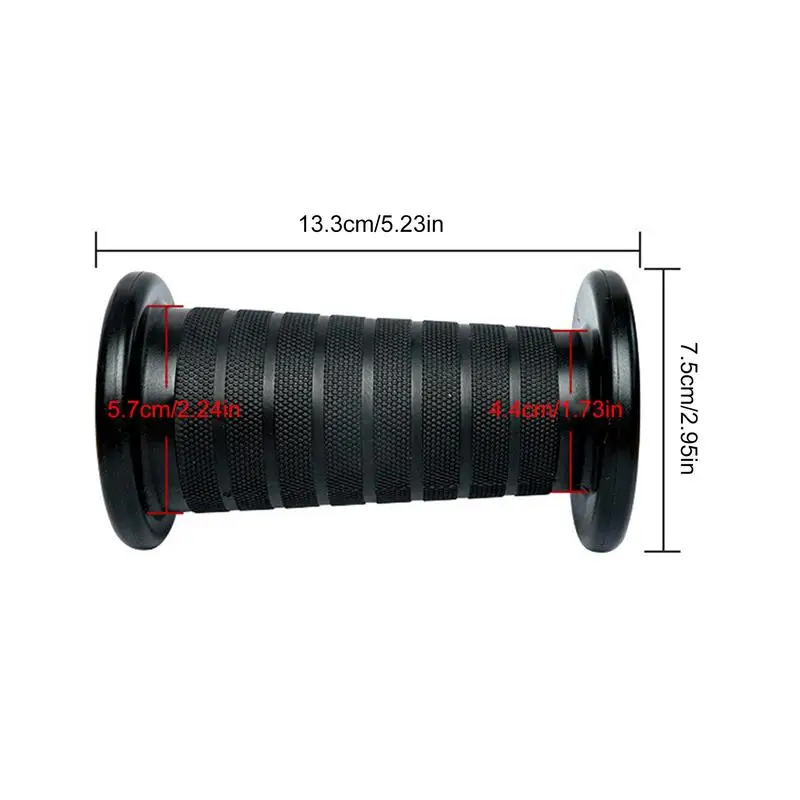 Cable attachments for gym gym tapered rope grip handle tapered and knurled grip design cable machine accessories