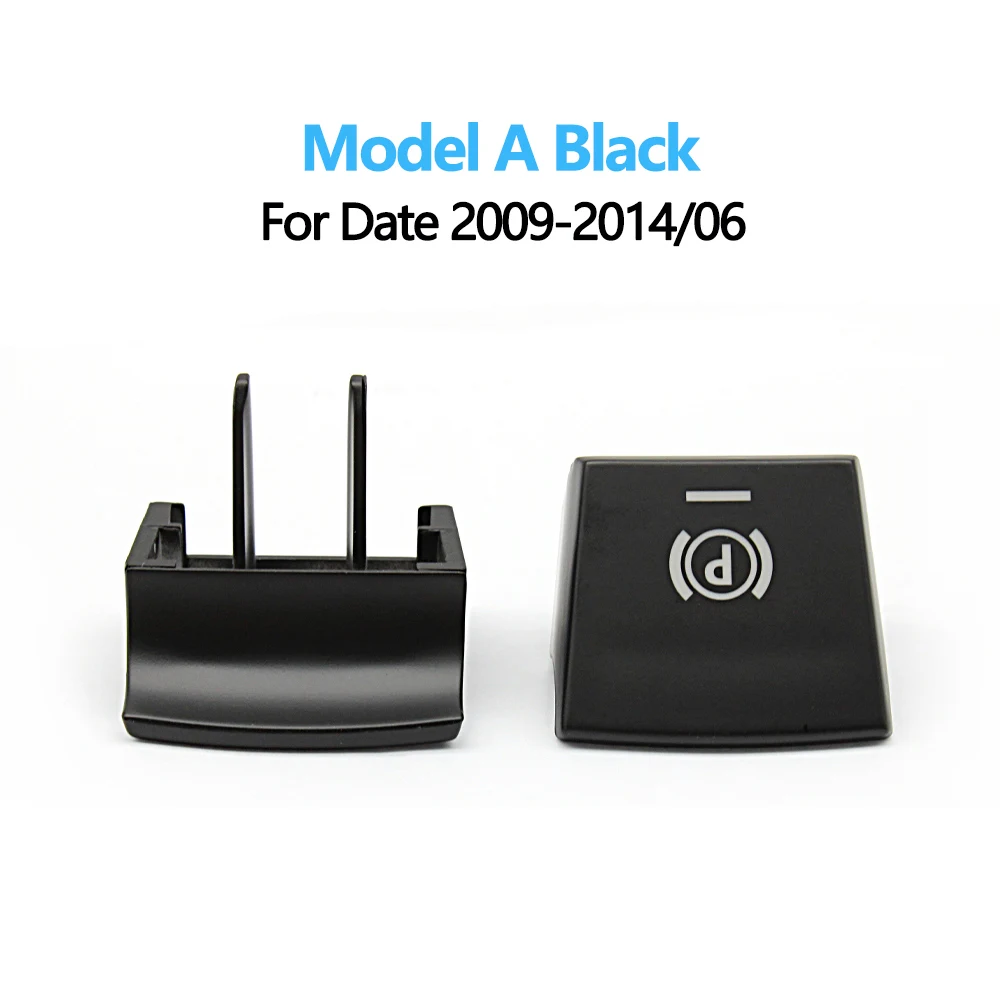 Parkhandbremsknopf Für BMW F Serie - AUTO H Tastenabdeckung Weiß ABS