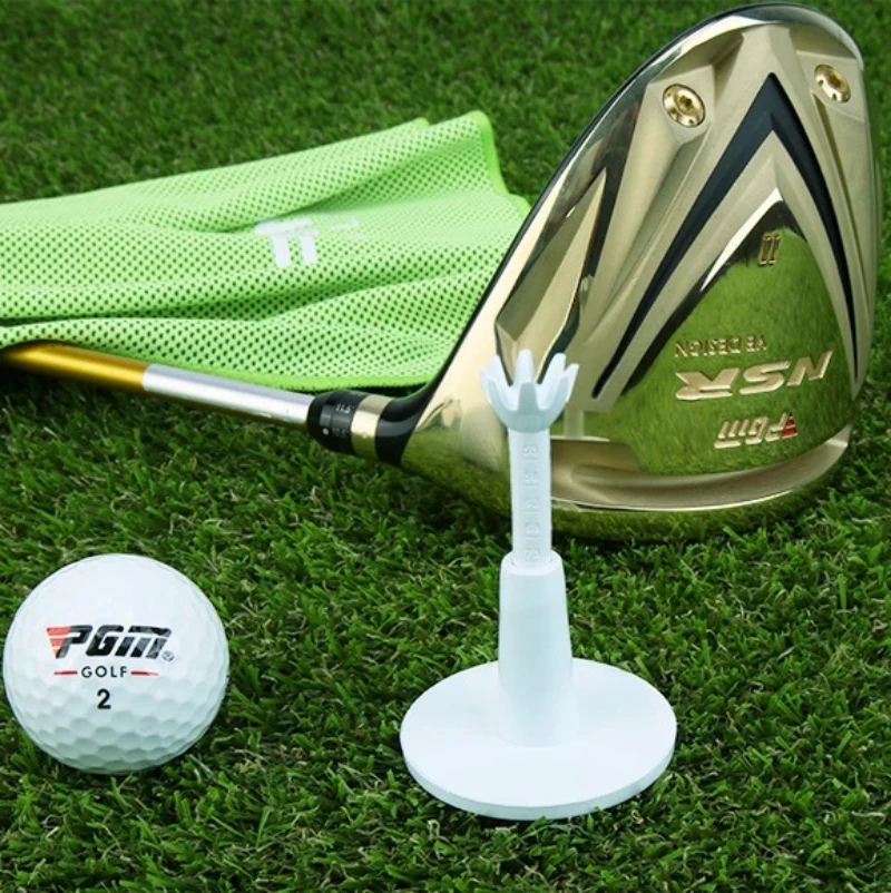 Gryan Golf Tee With Adjustable Height Soft Rubber Flexible Ball Tee Golf Holder