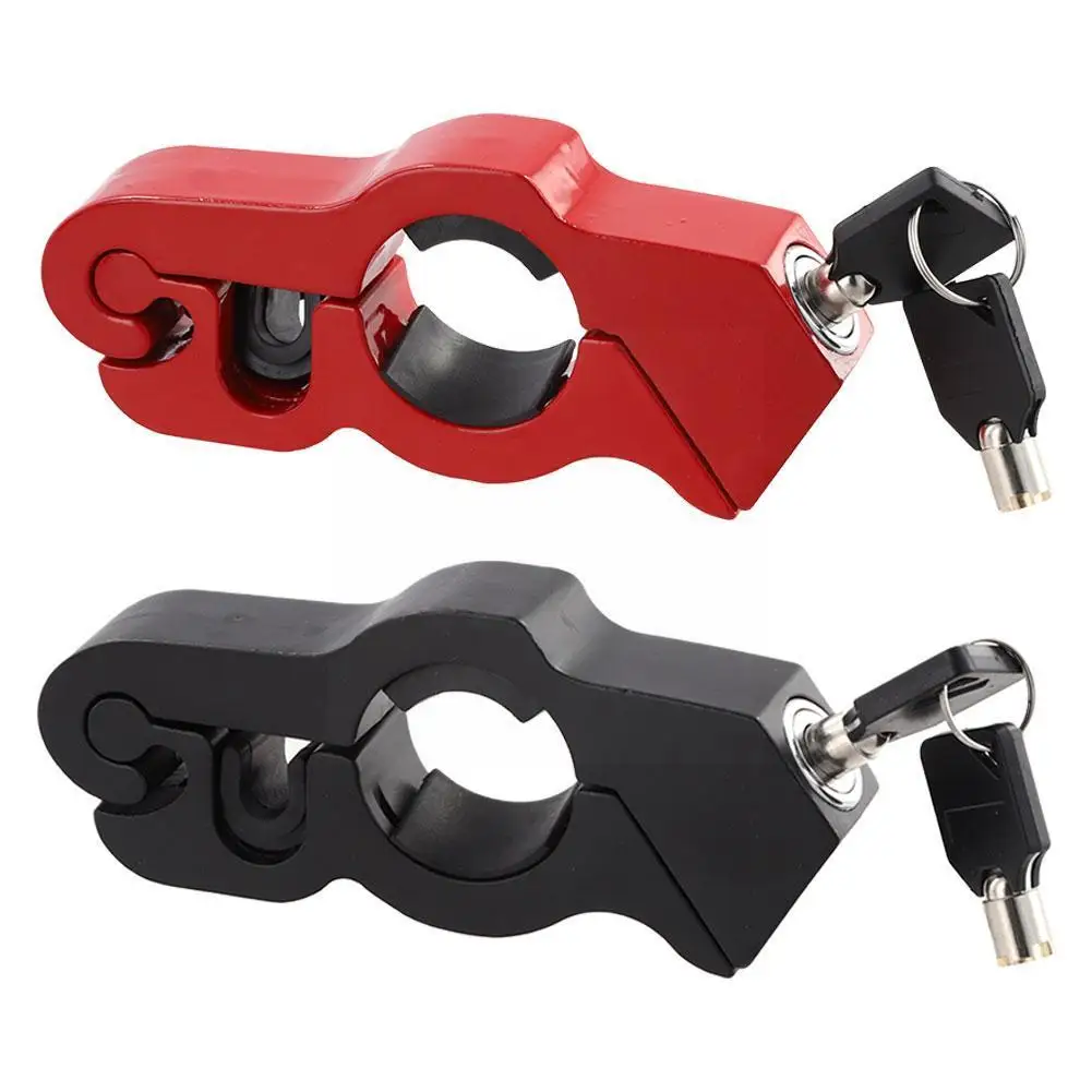 

Motorcycle Handlebar Lock Handlebar Brake Handle Imitating Pull Anti Safe Rod Lock Theft Dirt B Atv Street Steal Lock D1i1 H7S1