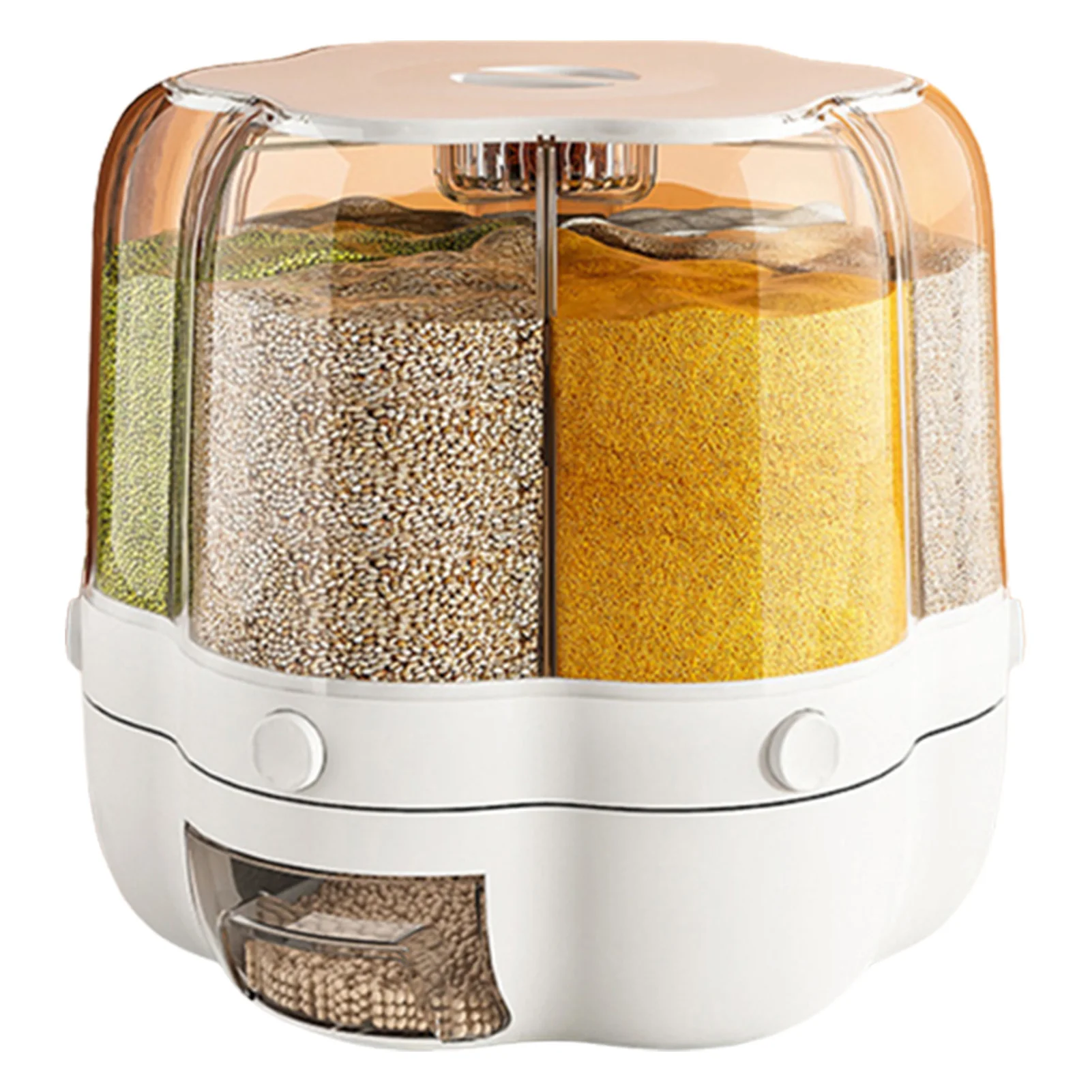 

Separated Grain Storage Tank Moisture-Proof Grain Box Rice Tank Food Barrel Rice Organization Container