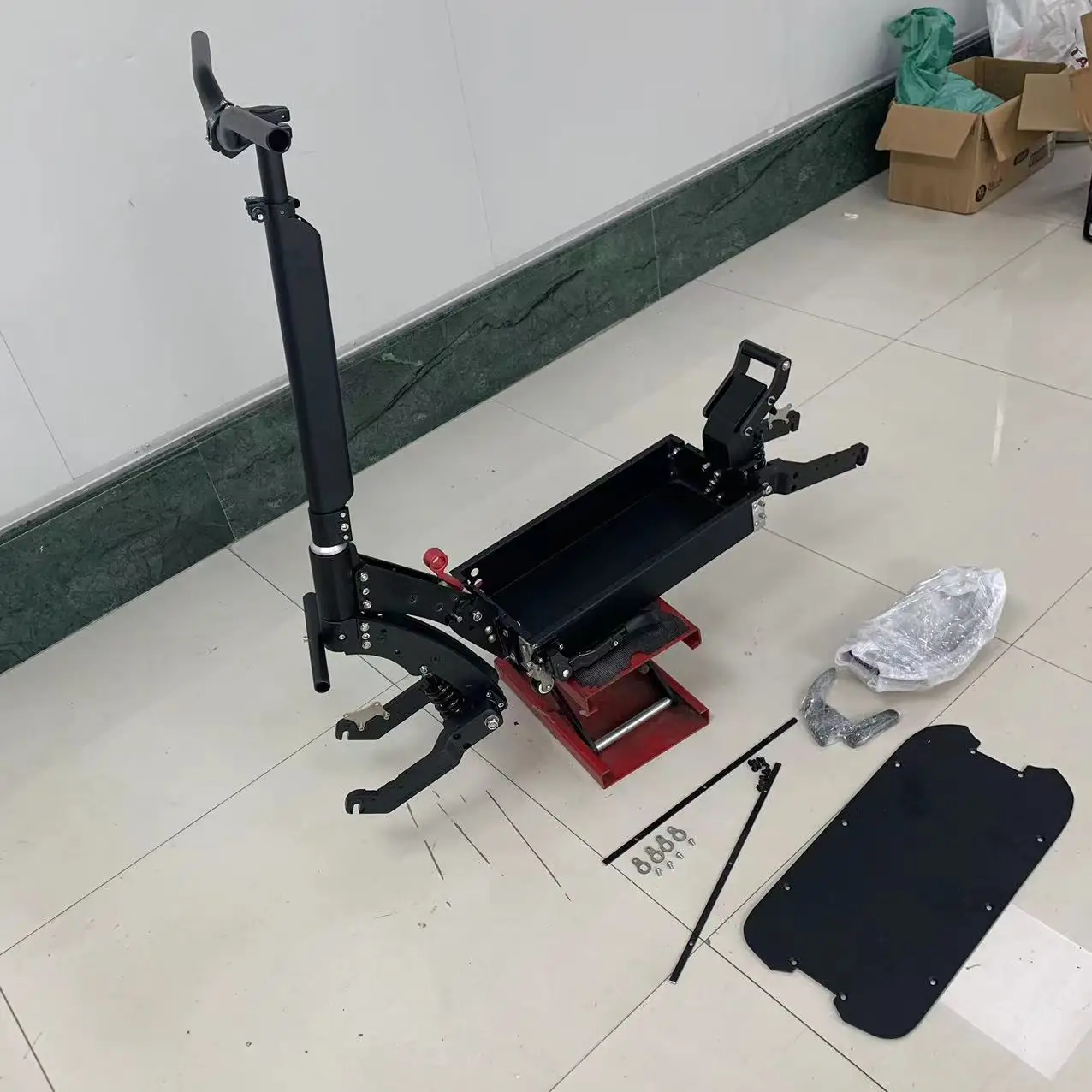 Cadre de Scooter Electrique, Universel Support Mural pour Scooter