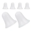 6 Pcs Bubble Bell Jingle Bells for Crafting Christmas Little Ornaments Crafts Small 5