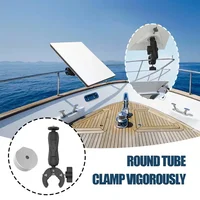 For Starlink Mini Round Tube Bracket Adapter Aluminum Alloy Pea Pod Stand Mounting Kit For Starlink Mini Accessories 2