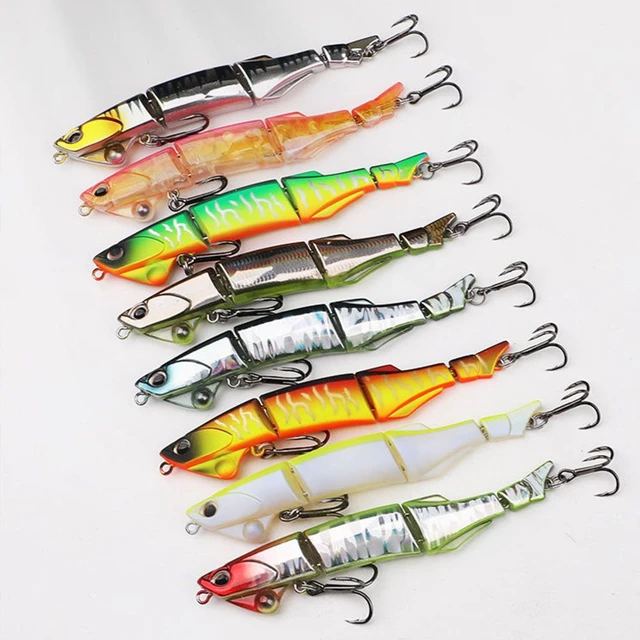 1PCS Quality Professional Fishing Tackle Fish Supplies 90mm 6.8g Floating  Swimbait Multi Jointed Lure Swim Bait Minnow Baits - AliExpress