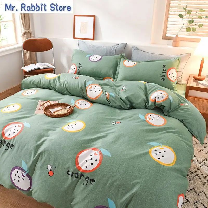 

1Pc Duvet Cover Printing Soft Smooth and Comfortable King Queen Twin Size Brushed Quilted Cover Not Including Pillowcase