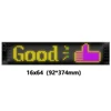 LED Display Screen APP Control Programmable Soft Flexible Digital Display Panels USB Powered LED Matrix Pixel Panel Super Bright 2