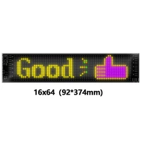 LED Display Screen APP Control Programmable Soft Flexible Digital Display Panels USB Powered LED Matrix Pixel Panel Super Bright 2