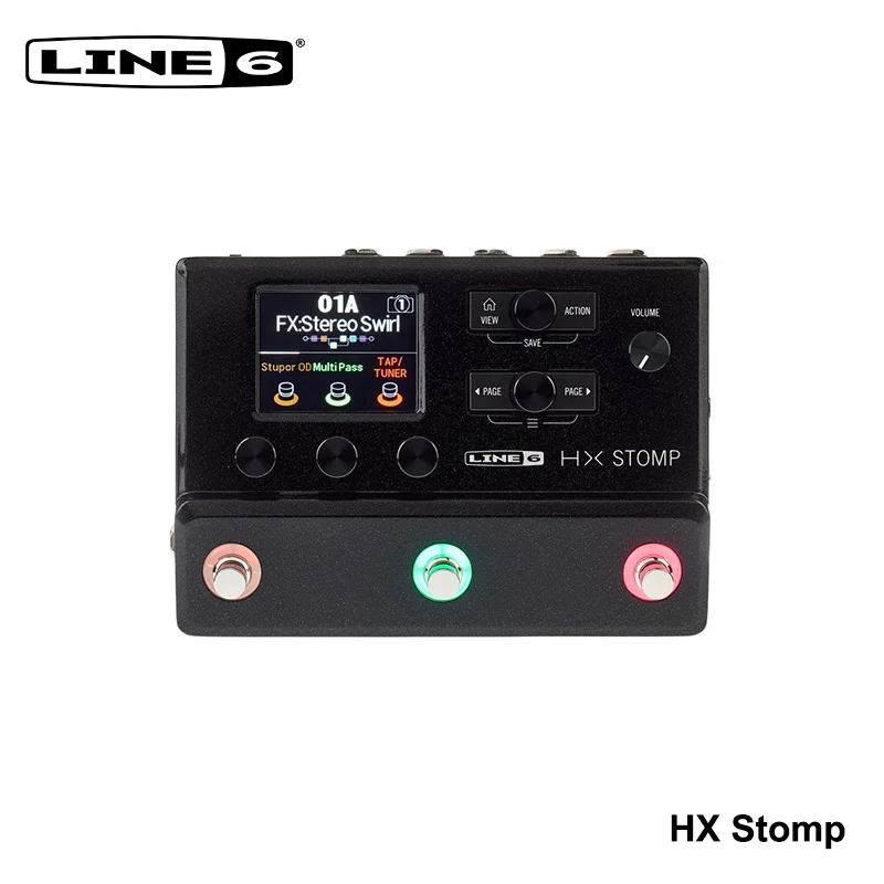 Mini Processador Multi-Efeitos Portátil, Line 6, HX Stomp