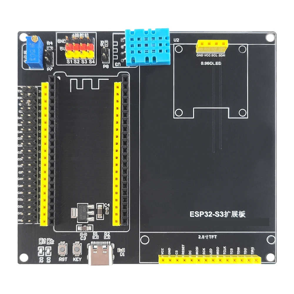 ตัวเลือกสินค้า ชุดพัฒนา ESP32 S3 จอ 2.8 นิ้ว Wi-Fi 2.4G พร้อม PSRAM