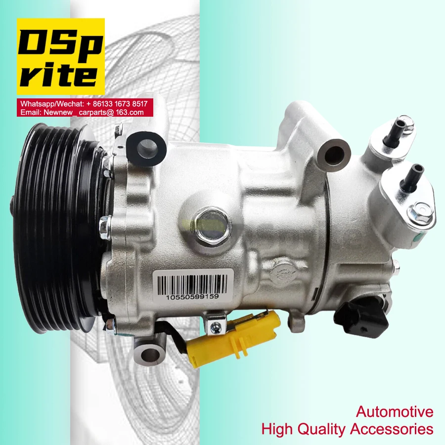 9671216280 9678656080 Per Peugeot 508 Compressore Peugeot 207 208 3008 304 308 508 Sd6C12 6453Qj 9659875780 9822826880 9651910980