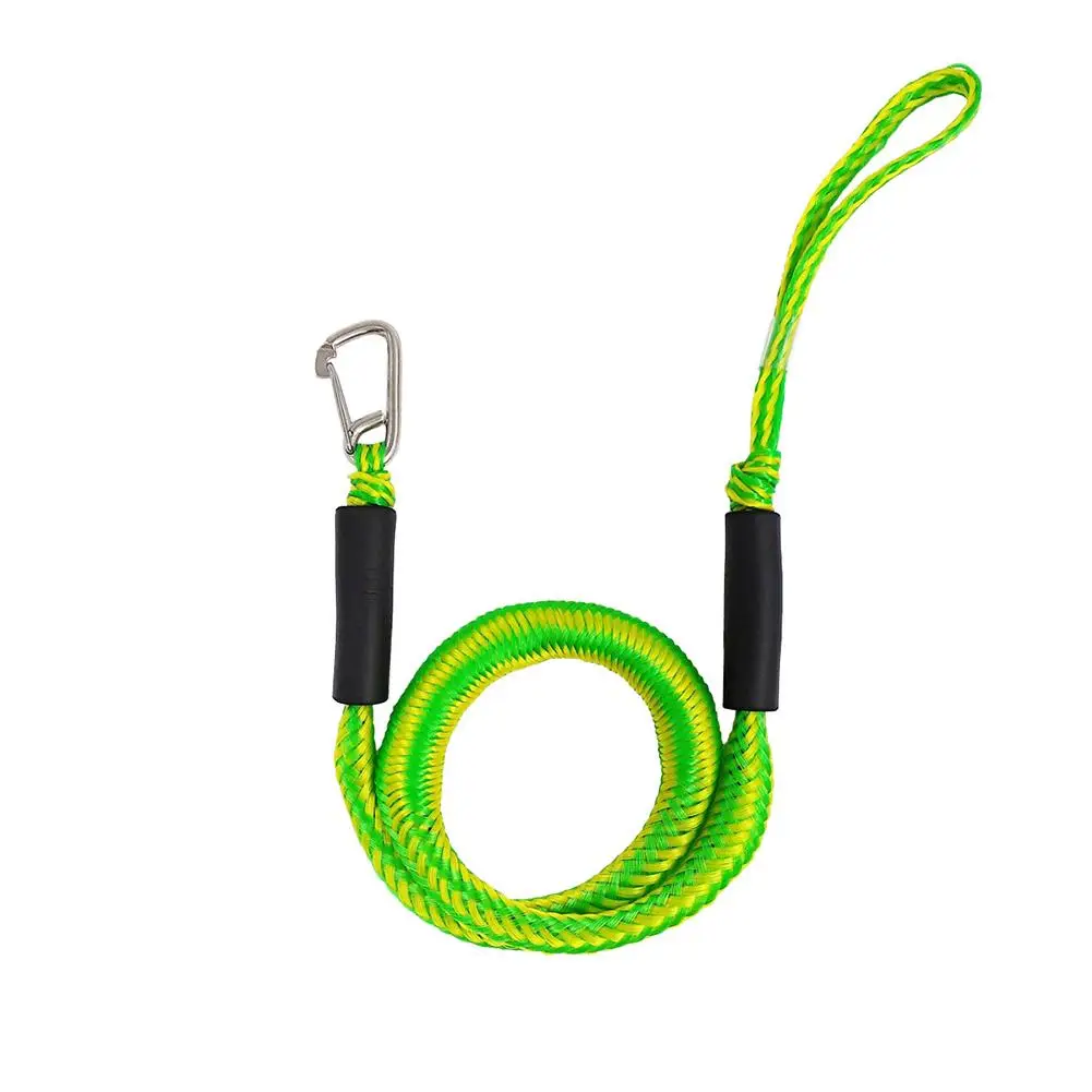 4ft Boat Docking Rope With Hooks Bungee Cords Dock Line Elastic