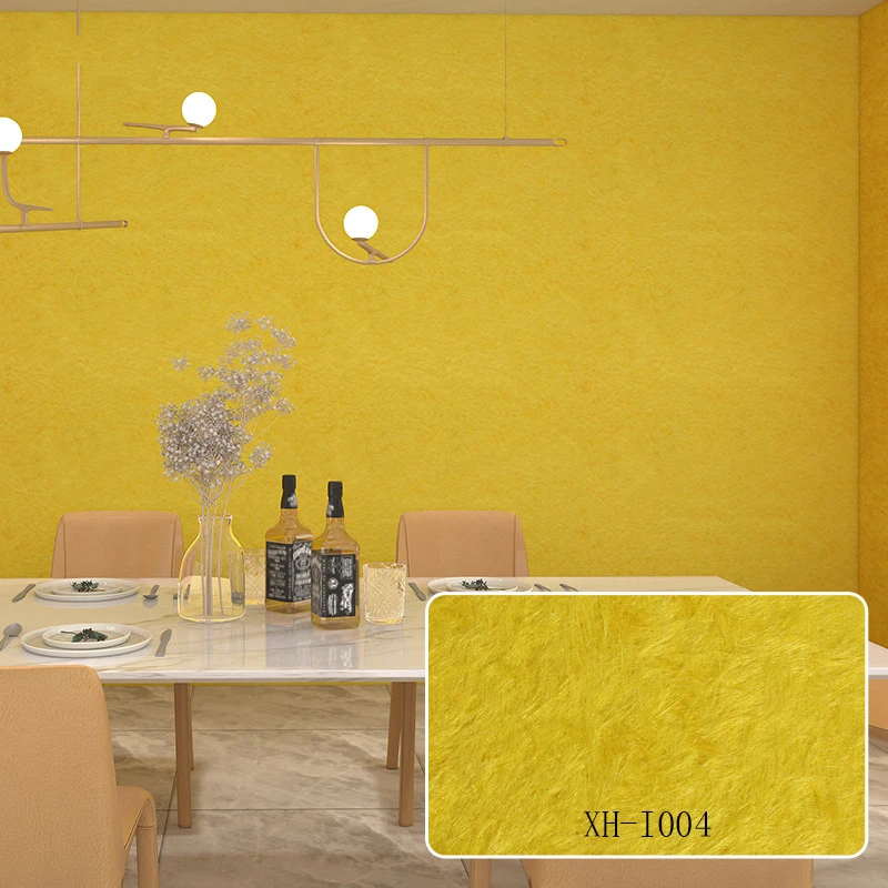 Plant Fiber Ecological Wall Clothing Fiber Coating Bedroom Luxury Background Wall Decoration Instead Of Wallpaper Stickers
