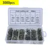 Automotive Plastic Repair Welding Nail 3000PCS/1200PCS/600PCS Pre Cut Wave Staples Bumper Repairs Hot Stapler Plastic Welders 1
