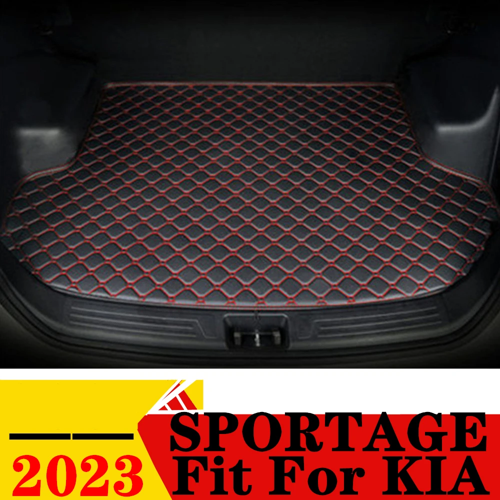 

Коврик для багажника автомобиля для KIA Sportage 2023, плоский боковой Задний защитный коврик для груза, подкладка для багажника, коврик для багажника, детали для салона автомобиля