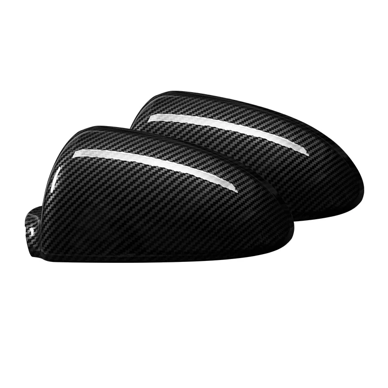 Coppia Di Coprispecchietti Per Smart 451 Fortwo 2009-2014, In Plastica, Protettivi E Decorativi, Neri