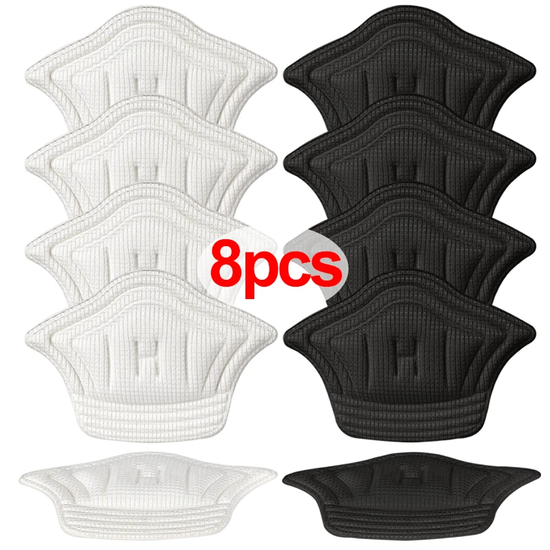 2/8Pcs Pad Per Scarpe Foot Heel Cushion Pads Scarpe Regolabili Antiwear Piedi Inserti Solette Protezione Per Tallone Sticker Soletta Brioche