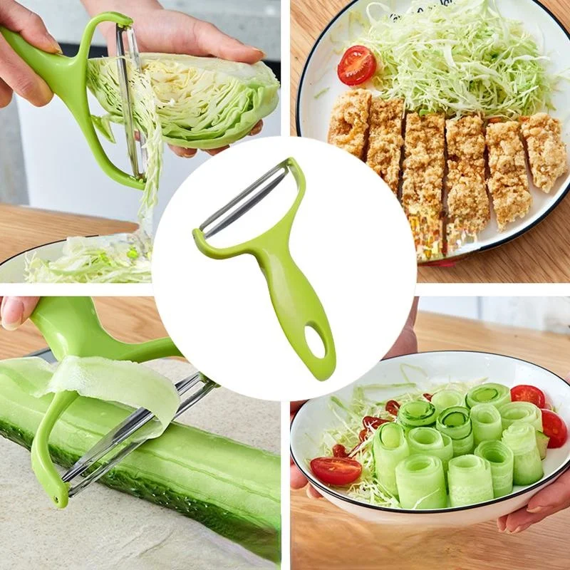 

Cooking Tools Wide Mouth Peeler Vegetables Fruit Cabbage Graters Salad Potato Slicer Home Kitchen Accessories
