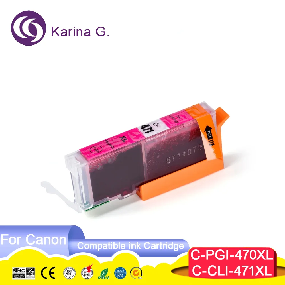 Compatible for PGI470 CLI471 PGI-470 PGI 470 ink cartridge Suit for PIXMA MG77