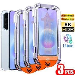 3PCS Dust - Free Tempered Glass Screen Protector with Oleophobic Coating - Tempered glass