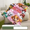 Printed Blanket Picnic Blanket Cartoon Cute P-PatrolS Warm Blanket Soft and Comfortable Cartoon P-PAWS Home Travel Birthday Gift 2
