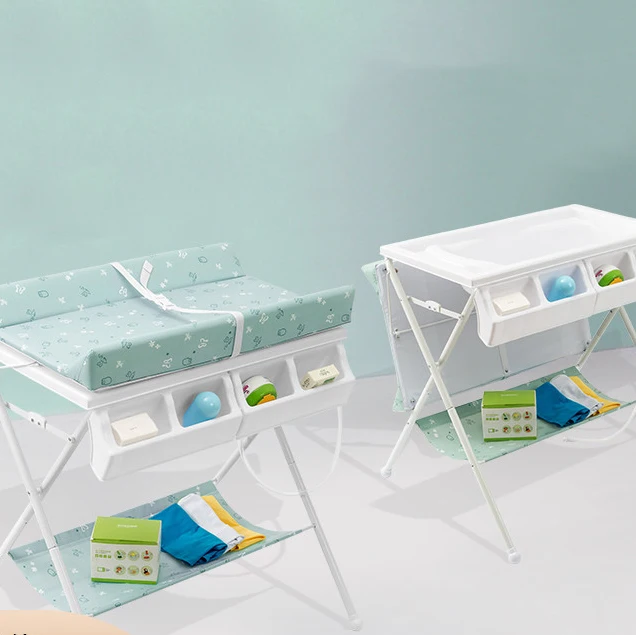 Baby Diaper Changer Foldable Care Bed Massage Table Bath Platform Touch