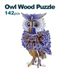 Owl Children 3d Puzzle Wooden Puzzle Toy 3d Game Puzzle Creative Handmade Children's Toys Diy Gifts p108 1