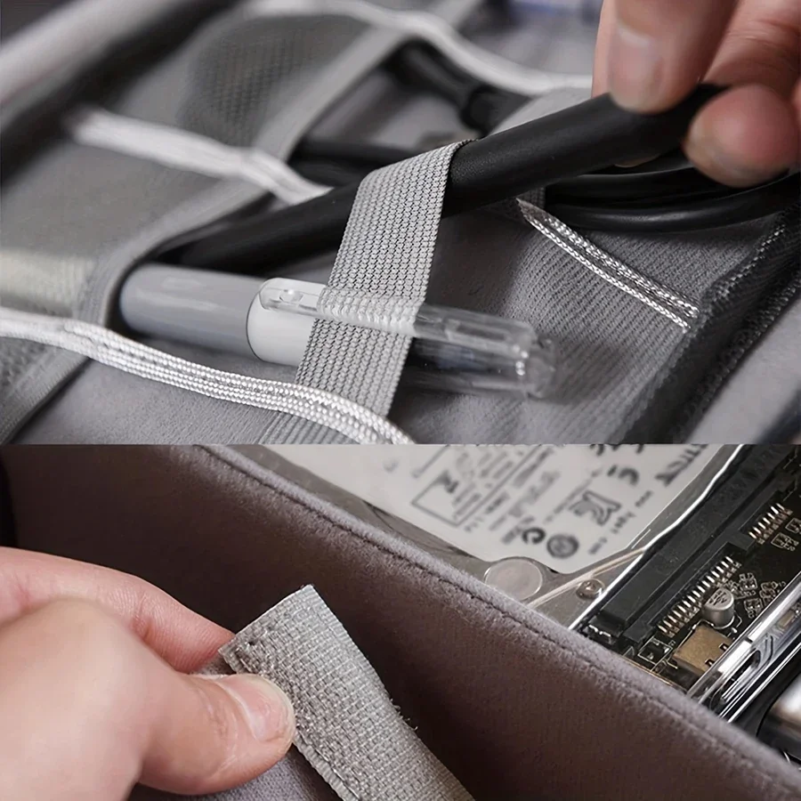 Travel Cable storage bag Portable waterproof Digital electronic storage bag USB data cable charger plug storage cable storagebag