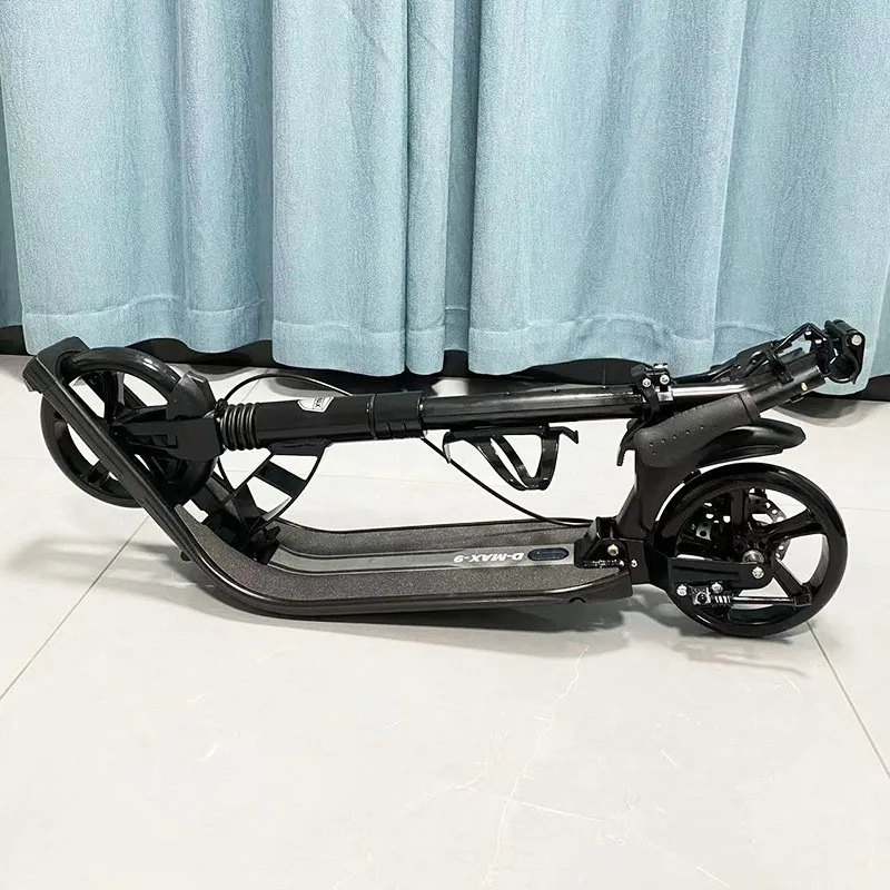 TULX Aluminum Alloy Two Wheel Scooter Foldable Comfortable To Ride Easy To Use Good Load Capacity Higher Security Performance
