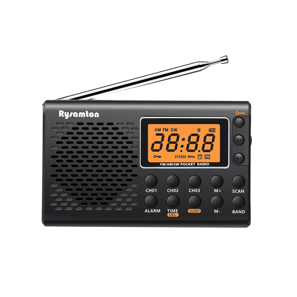 Full Band Fm Am Sw Radio Portatile Stereo Display Digitale Radio Fm Manuale A Doppio Scopo