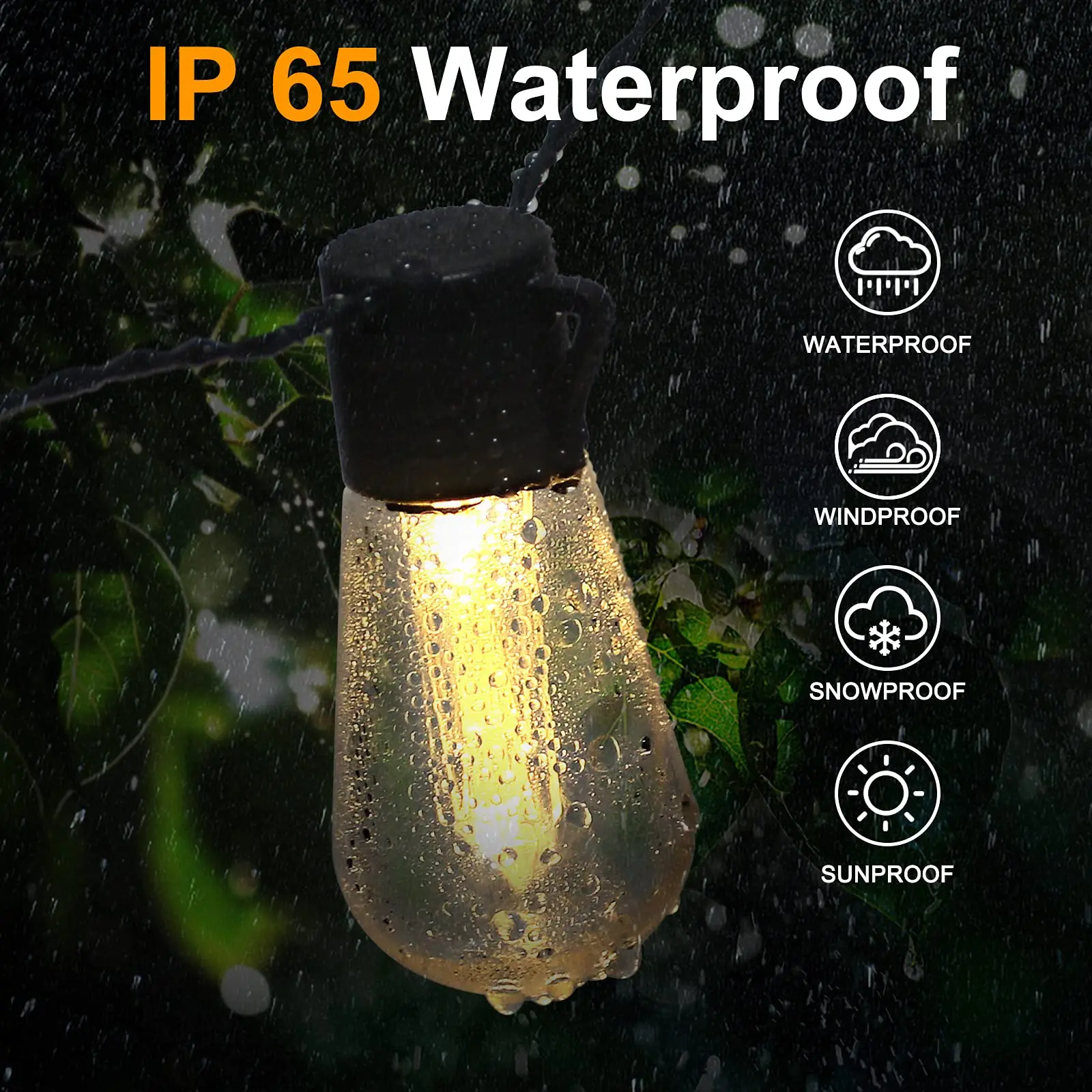 Solar LED Outdoor String Lights 3