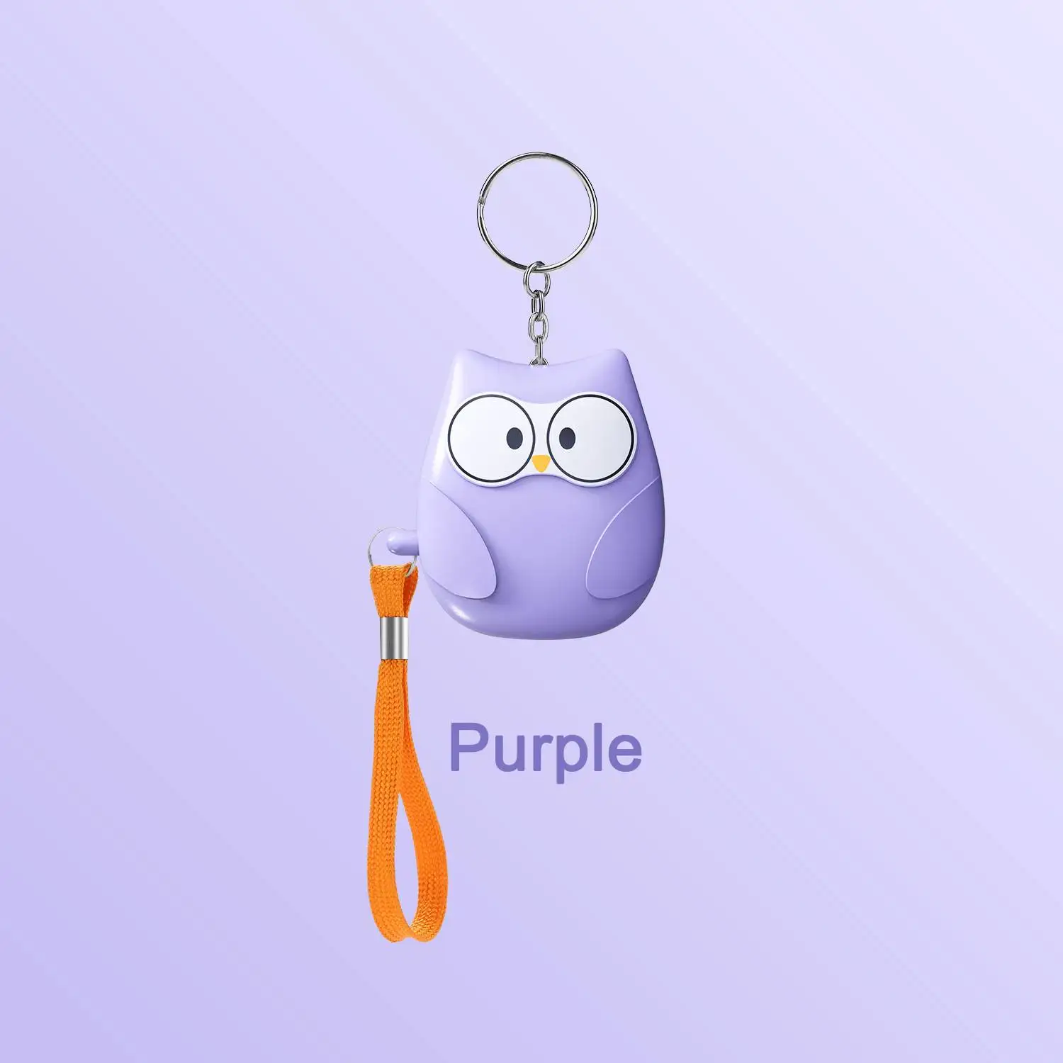 Sevimli Baykuş Kendini Savunma Alarmı 130db Kişisel Kendini Savunma Alarmı Kız Çocuk Kadın Güvenlik Koruma Uyarısı Kişisel Anahtarlık Alarmı