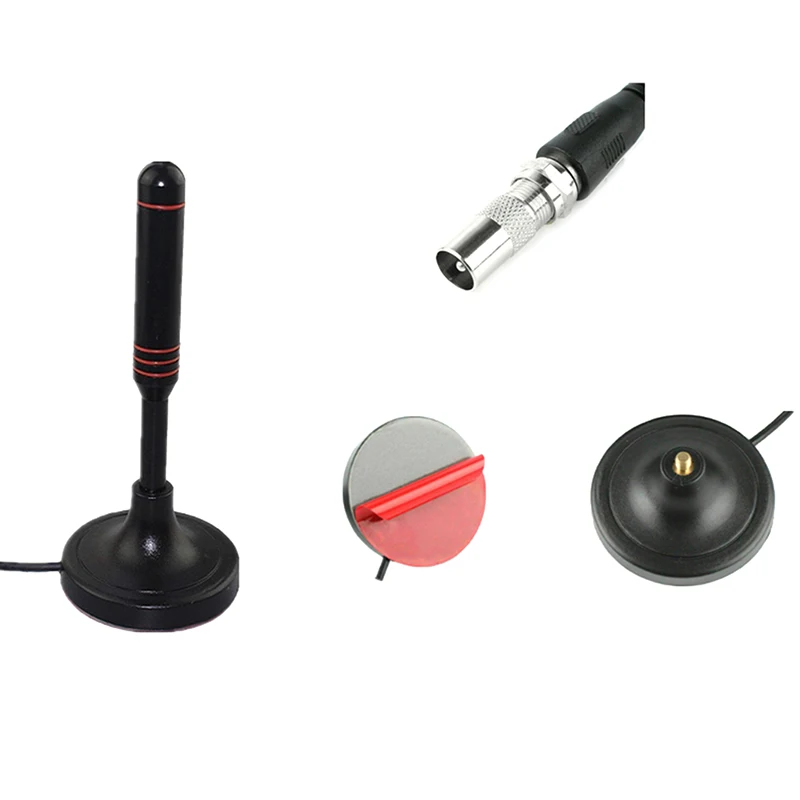 Indoor Digital TV Antenna Signal Receiver Amplifier with Coax Cable HDTV Antenna DVB-T DVB-T2 DAB Adapter for Clear PictureSound - 3
