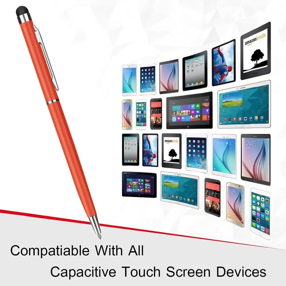 1Pcs Smart Tablet Phone Universal 2 In 1 Capacitive Stylus Pen Drawing Pens For IPhone/Android All Capacitive Touch Screens - Image 2