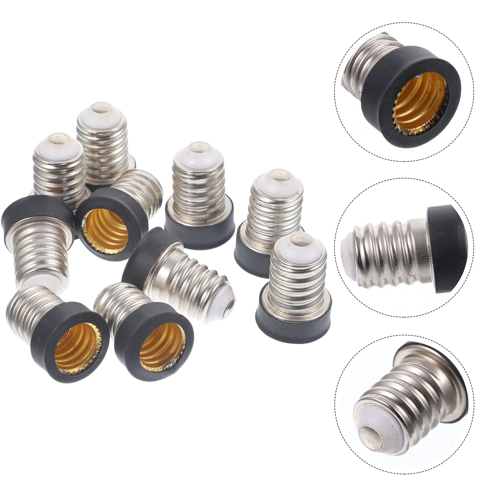 

Light Bulb Socket Converter E14 To E12 Light Bulb Adapter Light Adapter Copper Bulb Adapter Screw Light Converter