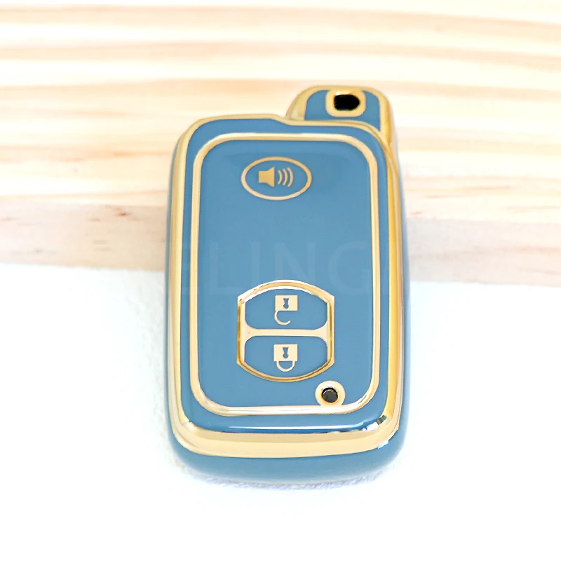 TPU Car Key Case Cover for Toyota Camry Crown Majesta Highlander Land Cruiser Prado Kluger Mark X Subaru Foreste XV Protector 5