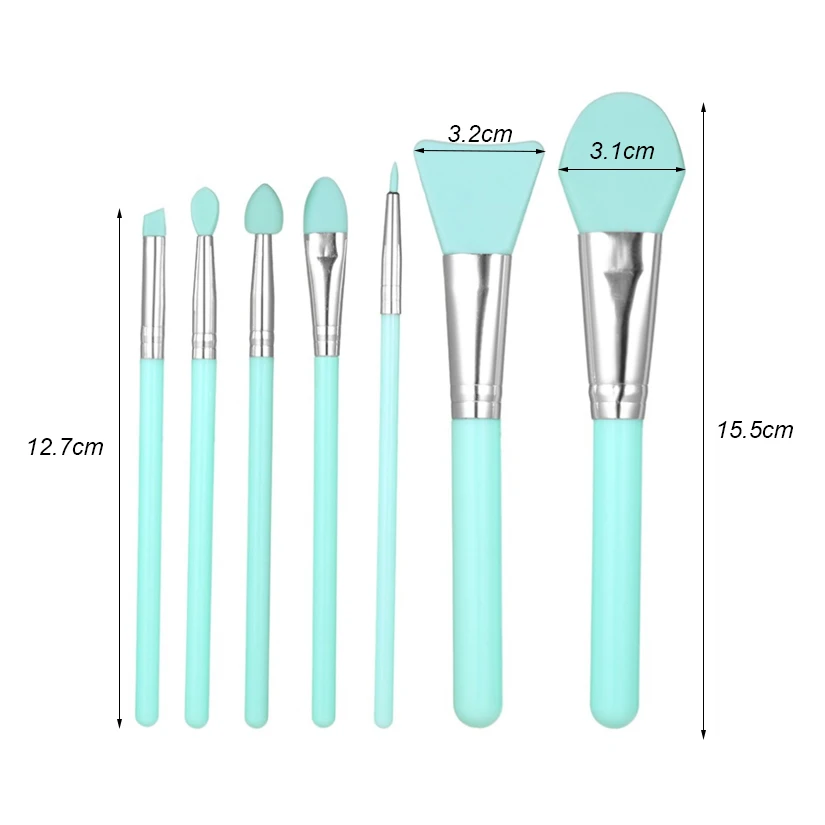 7 teile/satz Kuchen Modellierung Werkzeuge Silikon Cutter Set Fondant Dekorieren Form Werkzeuge – Detail 8