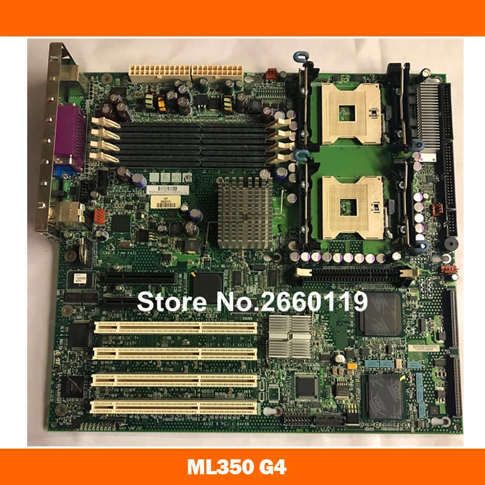 Материнская плата для HP ML350 G4 365062-001 331892-001, высокое качество, полностью протестировано, быстрая доставка