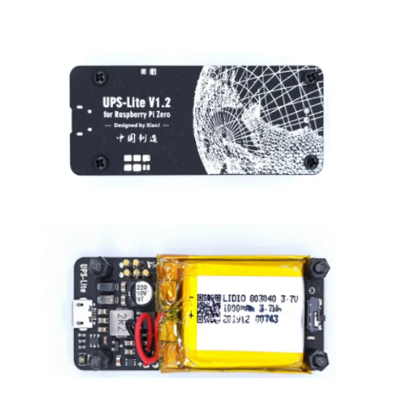 Raspberry Pi Zero UPS Lite Power Supply Board Power Battery power i2c MAX17040G indicator For Zero W / 2W power adapter battery charge module raspberry pi raspberry pi expansion board