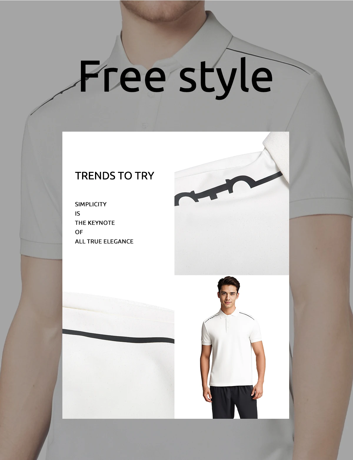Mens Polo Shirt Cotton Mens Casual Short Sleeve Solid White Stripe Soft T-Shirts Basic Daily 2025 Men's Loose Fit Tee Shirt Tops 16 Sf3ff0cbe12e1443eacb72d8da006a137b