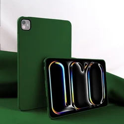 Luxury Genuine Leather Tablet Case Cover - Premium Business Edition - iPad mini 7 (Velvet Green 6211)