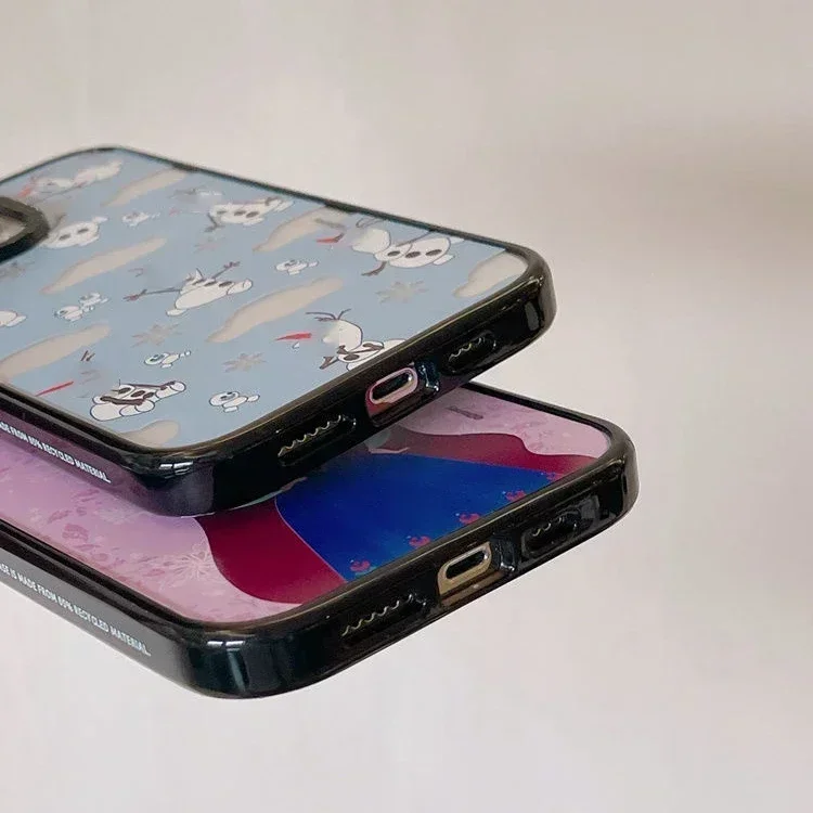 2.0 Acrylic MagSafe Snowflake iPhone 11 12 13 14 15 Pro Max Case - Protective iPhone Case with MagSafe