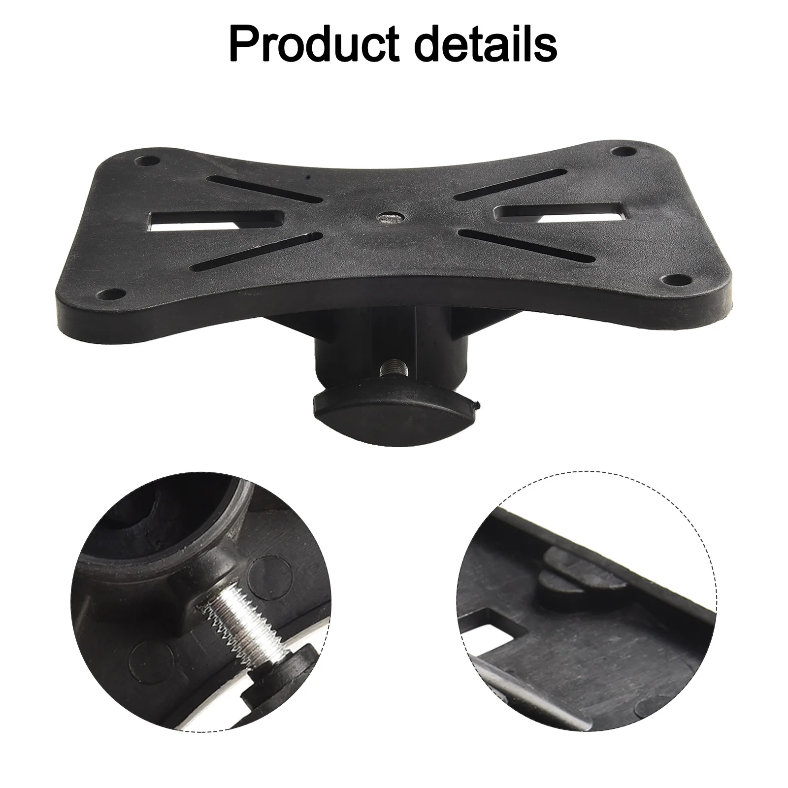 1pc 35mm Plastic Mount Tripod Pole Speaker Stand Adapter Top Cap Tray Audio Equipment Stands Mounts Bracket Accessories