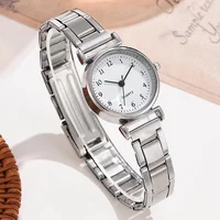 Women Fashion  Scale Digital Watch Quartz Steel Band Watches 1