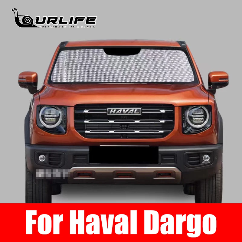 Car Windshield Window Sun Shade Visor Shield Cover Suction Sunshield Sunscreen Curtain HAVAL Dargo X-Accessories