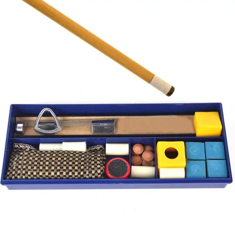 Pool Cue Tip Repair Kit Set Pool Cue Repair Set Pool Stick Tips With