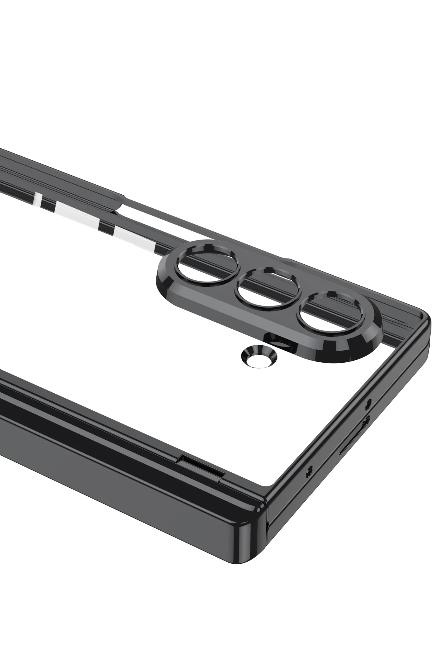 Magnetic Hinge All-included Case for Samsung Galaxy Z Fold 7 Outer Screen Glass